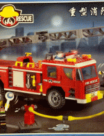 ของเล่นตัวต่อเหมือนเลโก้ LEGO ชุด ดับเพลิง รุ่น EN908