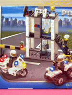 ของเล่นตัวต่อเหมือนเลโก้ LEGO ชุด ตำรวจ รุ่น Police Station