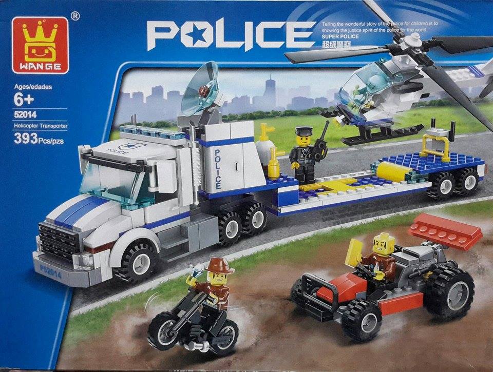 รูปภาพที่1 ของสินค้า : ของเล่นตัวต่อเหมือนเลโก้ LEGO ชุด Police รุ่น Super Police 