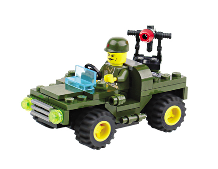 รูปภาพที่2 ของสินค้า : ของเล่นตัวต่อเหมือนเลโก้ LEGO ชุดทหาร รุ่น Chariot