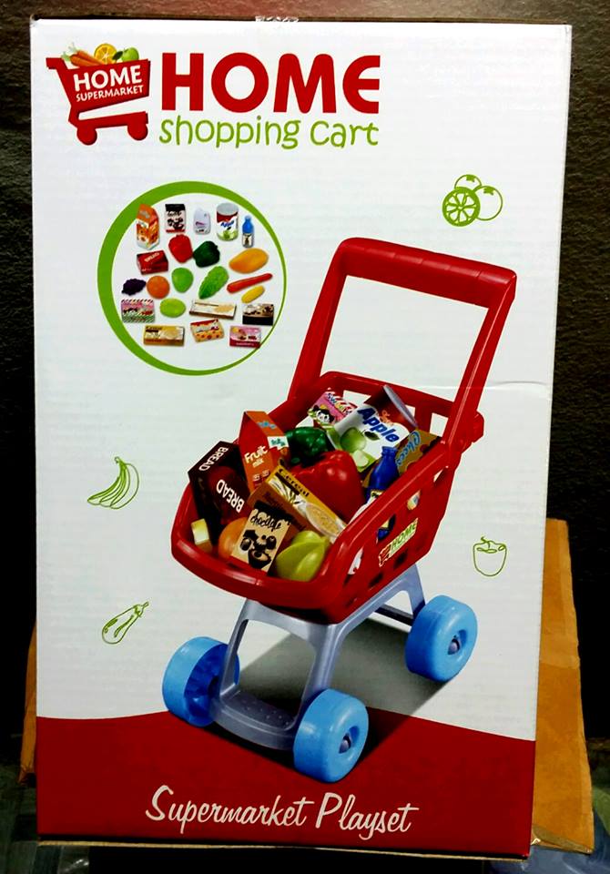 รูปภาพที่2 ของสินค้า : รถเข็นช๊อปปิ้ง เด็กเล่น